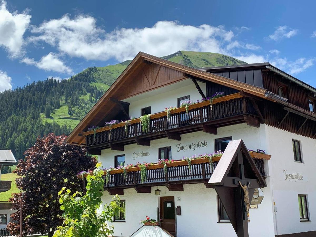 Gaestehaus Zugspitzblick Берванг Экстерьер фото
